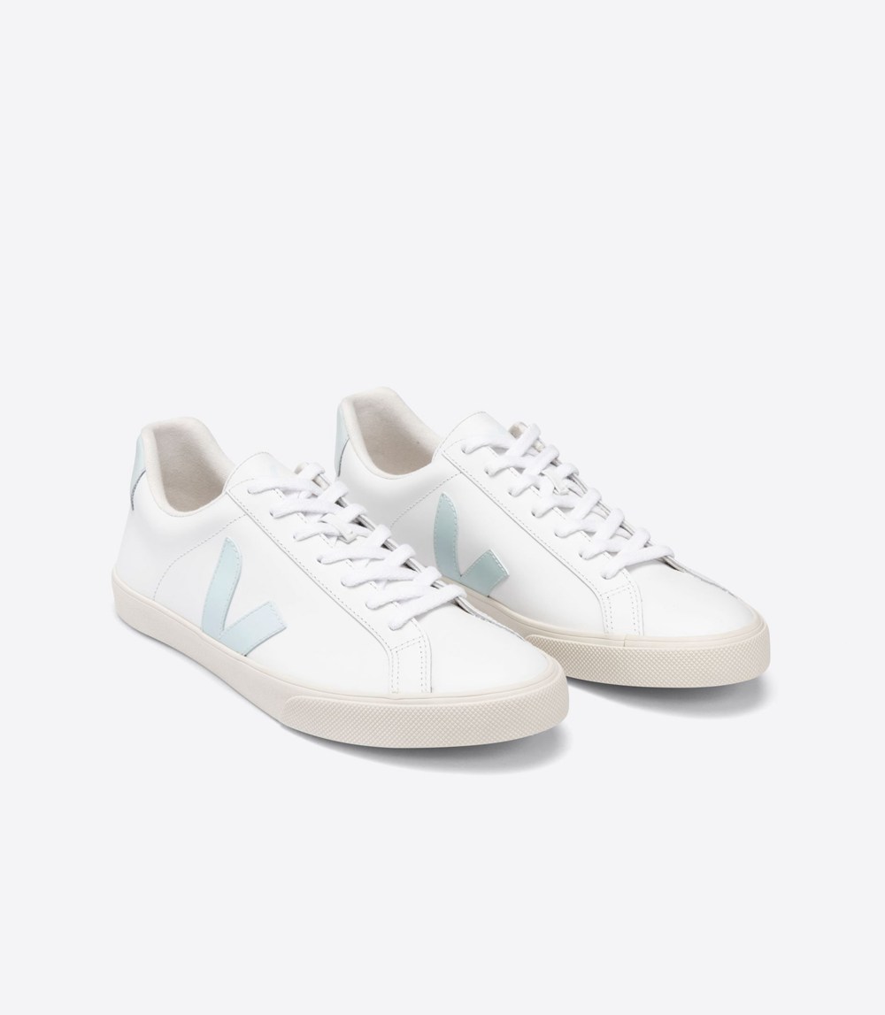 Veja Sneakers Mens - Esplar Leather - White - 3147MVPYU